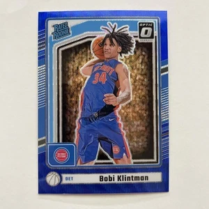 Bobi Klintman Optic Rated Rookie Preview Blue Wave Prizm SSP 2024 25 Donruss - Picture 1 of 2