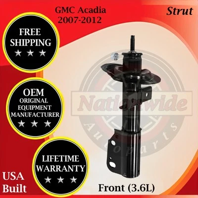 Monroe Genuine OEM Front Strut For 2007-2012 GMC Acadia Lifetime Warranty - Image 1 of 4