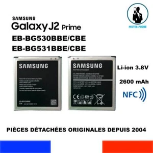 BATTERIE ORIGINE SAMSUNG GALAXY J2 PRIME (2016) SM-G532 SERIES EB-BG530BBE OEM - Photo 1/8