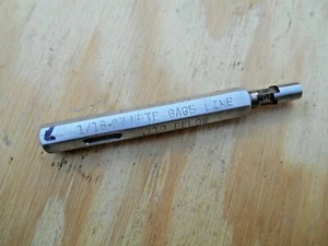 1/16 - 27 NPTF PLAIN , THREAD PLUG GAGE ,,GAGE LINE .110 BELOW - Picture 1 of 3