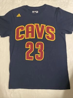 Camiseta Adidas Lebron James #23 Cleveland Cavaliers Baloncesto Azul S Foto 1 de 4