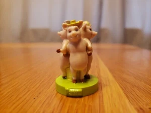 Shrek 2 Schachfiguren 3 kleine Schweine handbemalt Bauer Ersatz Actionfigur - Bild 1 von 5