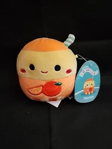 Juguete de peluche Squishmallows Mystery Squad Marcos Orange Juice 4,5" - Imagen 1 de 5