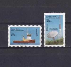 SA08c Turkish Cyprus 1988 EUROPA - Transportation and Communication mint stamps - Picture 1 of 1