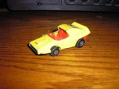 RARE Vintage Matchbox Superfast Lesney No. 58 Woosh-n-Push Yellow #2 - Image 1 of 3