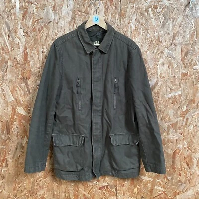 Mexx Men's Brown Denim Cargo Mens  Jacket (Size XL) - Multiple Pockets - Image 1 of 4