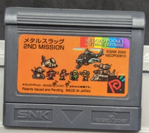 Metal Slug 2nd Mission Japanese Version Neo Geo Pocket Color Cartridge Only - Picture 1 of 2