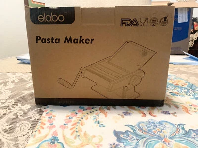 Elabo Stainless Steel Pasta Maker, brand new, open box, superb! - Image 1 of 3