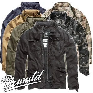 Chaqueta vintage para hombre Brandit Britannia chaqueta de transición ejército chaqueta de campo M65 S-5XL - Imagen 1 de 13