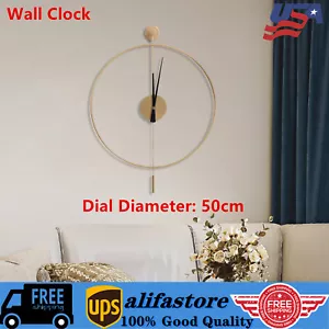 Modern Nordic Wall Clock Hollow Clock Living Room Bedroom Art Wall Mount Decor - Picture 1 of 17