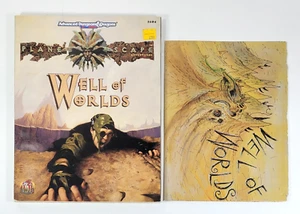 AD&D Planescape Adventures Brunnen der Welten mit Karte 2604 TSR 1994 Original - Bild 1 von 17