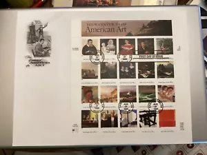 ICOLLECTZONE US 3238 American Art Primer Día Cancelar FDC (A800) - Imagen 1 de 3