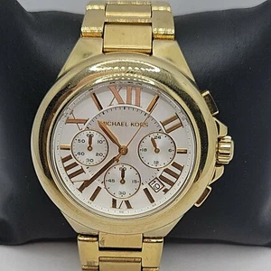 Michael Kors Camille MK5635 Women Stainless Steel White Analog Dial Quartz AM294 - Picture 1 of 11
