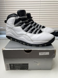 Jordan 10 retro сталь 2005 - огромный 