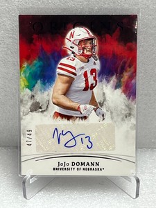 2022 Panini Chronicles DP Origins RC Auto Purple #64 JoJo Domann 47/49