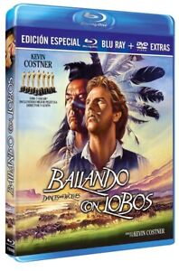 Bailando con Lobos BD+ DVD Extras 1990 Dances with Wolves [Blu-ray]