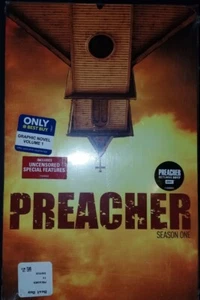 Preacher Season 1 Bluray Best Buy Exclusive Graphic Novel Brand New Sealed Mint - Picture 1 of 2