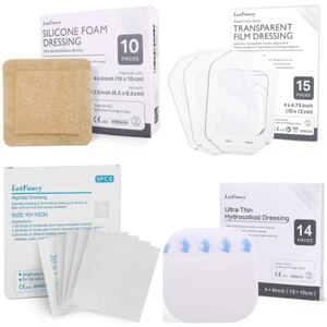 Silicone Foam Dressing with Border/Calcium Alginate Wound Dressing/Film Dressing - Picture 1 of 37