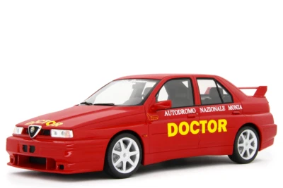 LAUDORACING-MODELS 1:18 Alfa Romeo 155 GTA Stradale Doctor Car Monza '94 LM191C - Immagine 1 di 4