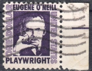 1967 United States Scott #1294 ( $1.00 Eugene O'Neill Prominent Americans ) Used - Picture 1 of 1