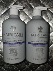 Hairitage Pass On The Brass Purple Conditioner 13 fl oz Lot Of 2 - Picture 1 of 1