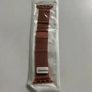 Fit apple watch 42 44 mm band copper orange Sport Loop Strap (NEW) - Zdjęcie 1 z 3