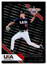 2020 Reid Detmers Panini USA Stars & Stripes Longevity Hobby Rookie