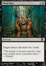 4x Mind Rot MTG 10th Edition NM Magic Regular
