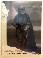 2018 Topps Solo Star Wars Story #99 Mimban Stormtrooper Concept Art NrMint-Mint