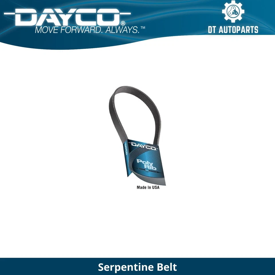 For 1993 Hyundai Scoupe Serpentine Belt Air Conditioning and Idler Dayco - Image 1 of 3