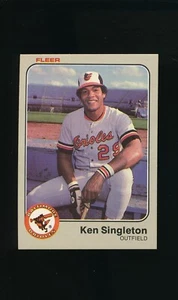 1983 Fleer #73 Ken Singleton * Outfield * Baltimore Orioles * NM * - Picture 1 of 2