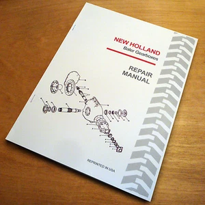 New Holland 178 1280 1281 1282 1283 1290 1425 1426 Baler Gearbox Service Manual - Picture 1 of 9