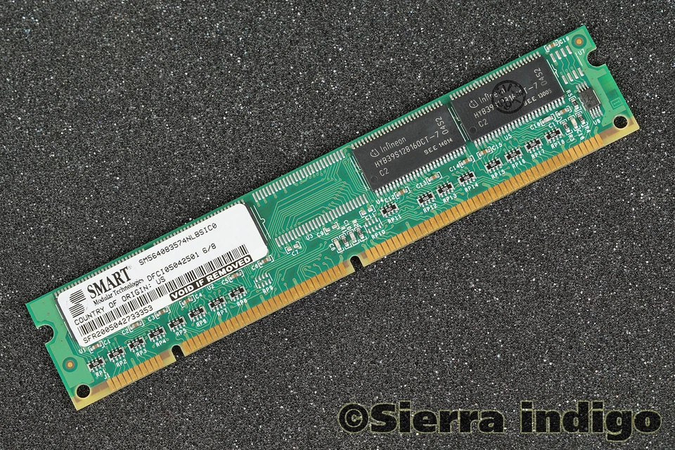 SM564083574NLBSIC0 Smart 64MB 168P PC133 Memory RAM - Immagine 1 di 1