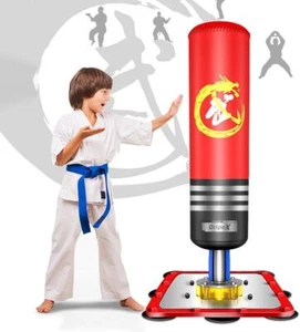 Standboxsack Punching Bag Boxdummy Boxpartner Freistehend mit Halterung - Bild 1 von 38