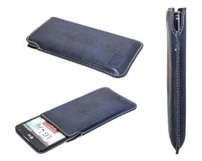 Smartphone Case for LG L70 Business-Line Case Protective Cover in blue