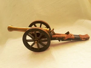 Kanonen Modell Haubitze Mörser Messing Holz mit echter Zündfunktion Artillerie - Bild 1 von 12