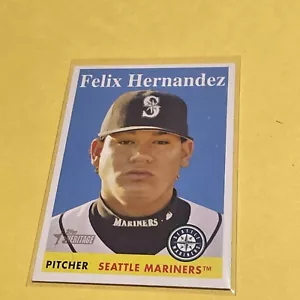 2007 Topps Heritage - #6 Félix Hernández - Picture 1 of 2