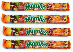 MAMBA COLA & FRIENDS Fruit Flavor German Chewy Candies European Sweets 4x 106g - Picture 1 of 4