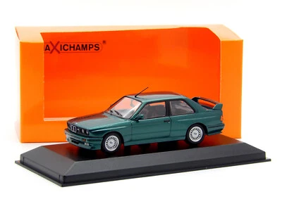 1/43 BMW M3 E30 1987 Green Metallic Minichamps Maxichamps Diecast Model Rare - Image 1 of 4