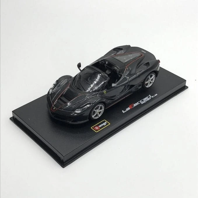 BURAGO 18-36907BK FERRARI - LAFERRARI APERTA SPIDER 2016 - BLACK - 1/43
