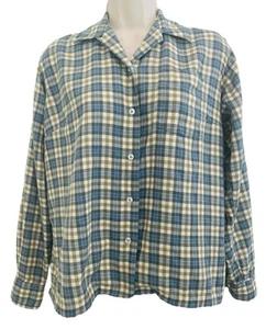 Abercrombie Fitch 1960s Viyella England Men's Shirt Sz 18 Gorpcore Dark Acedemia - Picture 1 of 8