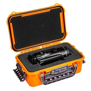 Large Orange Waterproof Electronics Case - Picture 1 of 6