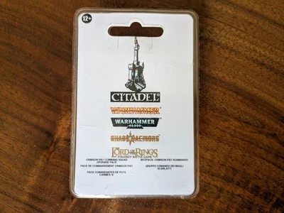 Crimson Fists Command Squad Upgrade Pack Warhammer 40k Marines Finecast NIB OOP - Image 1 of 2