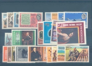 RHODESIA 1966-1968 various MNH stamps - Picture 1 of 1