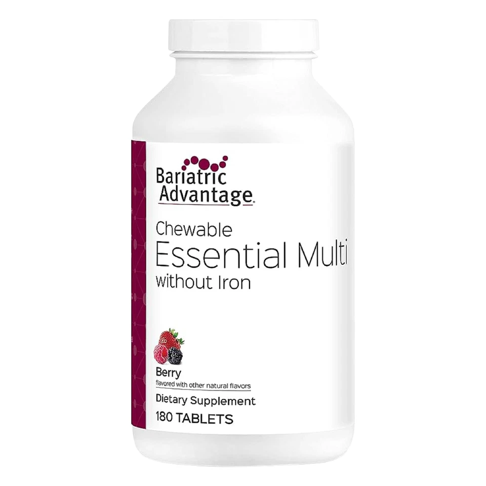 Multivitamínico esencial sin hierro ventaja bariátrica - 200 DV de nutrición clave... Foto 1 de 4