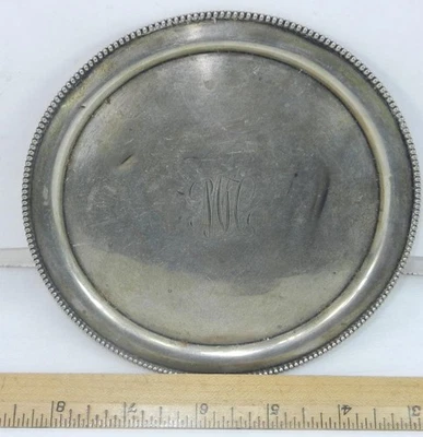 PLATO VINTAGE PLATA ESTERLINA 5 1/8" ¡Simpson Hall Miller 56 gramos! Foto 1 de 3