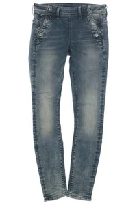 G-Star, donna, jeans, skinny, Lynn Navy Mid Skinny, lt age blu, W33 L34 - Foto 1 di 2