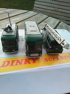 DINKY 967 968 969 BBC VEHÍCULOS DE DIFUSIÓN ORIGINALES MUY BUEN ESTADO  Foto 1 de 4