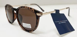 NWT Tommy Hilfiger WP OL 539 Brown Gold Authentic Unisex Sunglasses /1486/ NEW - Picture 1 of 8
