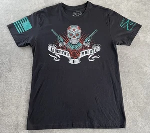 Grunt Style Herren T-Shirt schwarz "Libertad Muerte" Gr. L Large This We’ll Defend - Bild 1 von 8